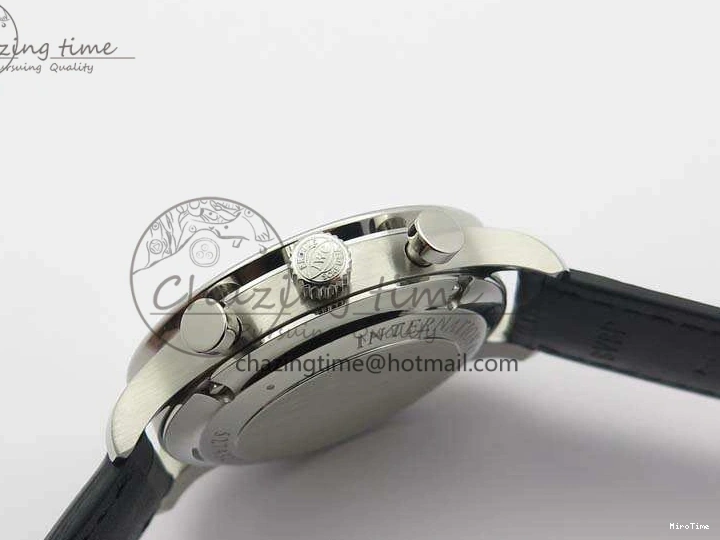 MIROTIME 0421 MoistureWicking Portuguese IW371491 ZF 1:1 Best Edition SS Blue Dial On Leather Strap A79350 (Slim Movement) V 7221